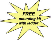 free mounting kit with ladder