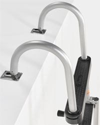folding pontton boat ladder