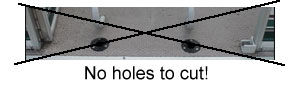 pontoon ladder mount