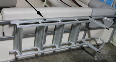 pontoon ladder