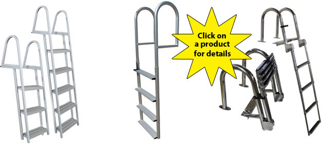 pontoon boat ladders